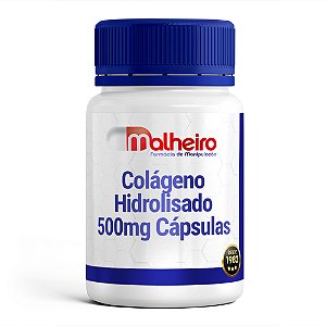 Colágeno Hidrolisado 500 mg Cápsulas
