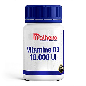 Vitamina D3 10.000 UI – Potente Suporte Imunológico e Saúde Óssea