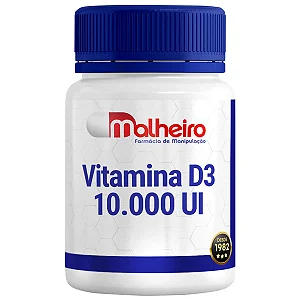 Vitamina D3 10.000 UI – Potente Suporte Imunológico e Saúde Óssea