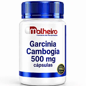Garcinia Cambogia 500 mg Cápsulas – Auxílio Natural no Controle do Apetite | Farmácia Malheiro