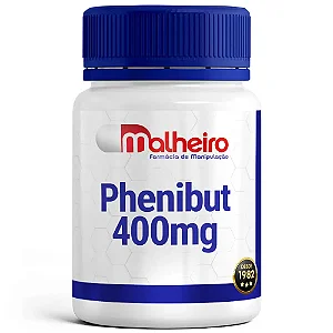 Phenibut 400 mg – Apoio Cognitivo e Relaxamento Mental