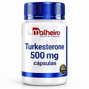Turkesterone 500 mg – Força e Hipertrofia