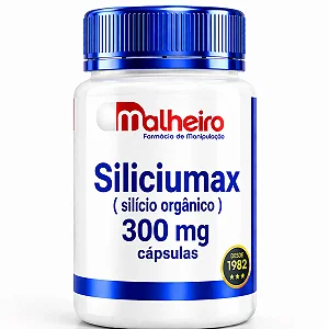 SiliciuMax® Silício Orgânico 300 mg cápsulas com Selo de Autenticidade