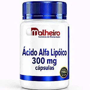 Ácido Alfa Lipóico 300 mg – Antioxidante Completo e Suporte ao Metabolismo Celular