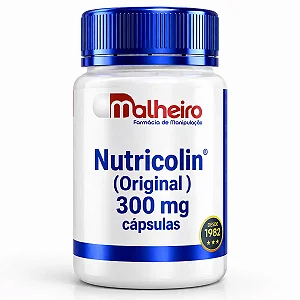 Nutricolin 300 mg Original Cápsulas Vegetais – Beleza de Dentro para Fora