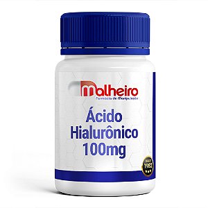 Ácido Hialurônico 100 mg – Cuidado Avançado com a Saúde da Pele e Articulações
