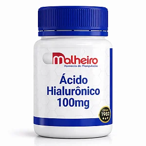 Ácido Hialurônico 100 mg – Cuidado Avançado com a Saúde da Pele e Articulações