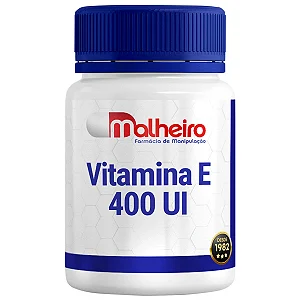 Vitamina E 400 UI – Antioxidante Natural para Saúde Celular e Imunidade