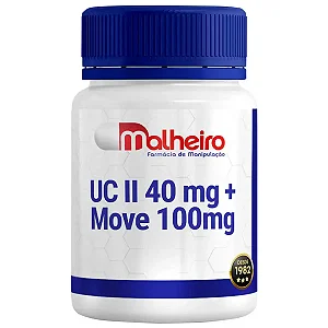 UC II 40 mg + Move 100 mg – Suporte Avançado para Saúde Articular