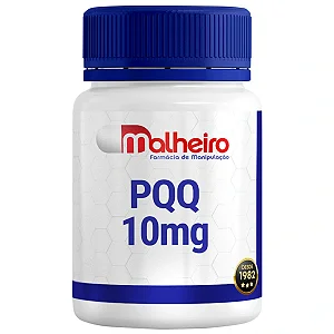PQQ 10 mg – Suporte Celular, Cognitivo e Antioxidante