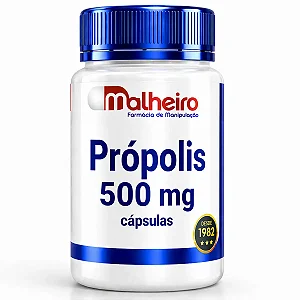 Própolis 500 mg – Defesa Natural do Organismo