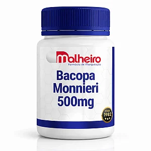 Bacopa Monnieri 500 mg – Suporte Cognitivo Avançado