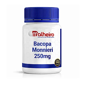 Bacopa Monnieri 250 mg – Clareza Mental, Concentração e Memória