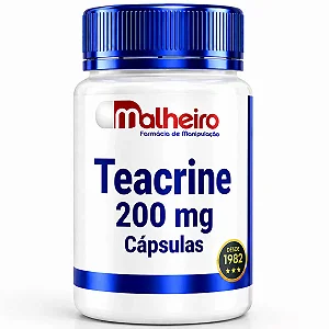 Teacrine 200 mg – Energia e Clareza Mental de Alta Performance