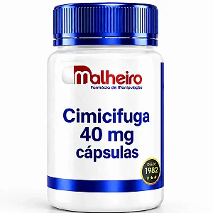 Cimicifuga ( Black Cohosh ) 40 mg – Equilíbrio Natural para o Climatério