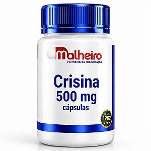 Crisina 500 mg – Suporte natural à vitalidade e equilíbrio hormonal