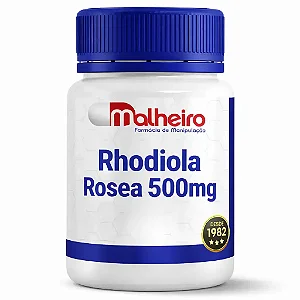Rhodiola Rosea 500 mg – Equilíbrio mental, foco e energia natural