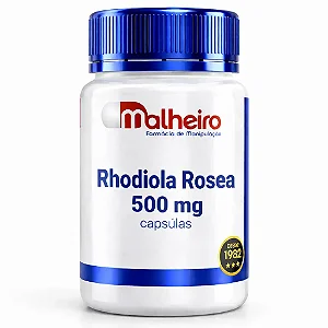 Rhodiola Rosea 500 mg – Equilíbrio mental, foco e energia natural