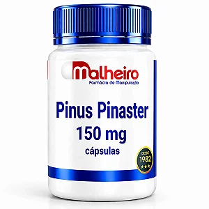 Pinus Pinaster 150 mg – Antioxidante Natural para Saúde Vascular, Pele e Envelhecimento Saudável