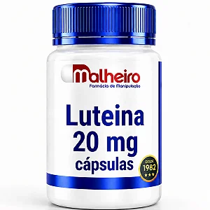 Luteína 20 mg – Proteção Avançada para a Saúde dos Olhos