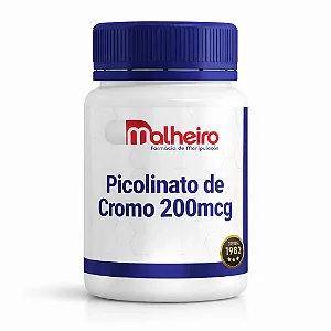 Picolinato de Cromo 200 mcg – Auxílio Metabólico e Controle Glicêmico