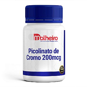 Picolinato de Cromo 200 mcg – Auxílio Metabólico e Controle Glicêmico