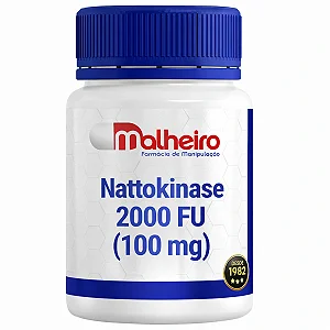 Nattokinase 2000 FU (100 mg) – Enzima Fibrinolítica e Suporte à Circulação