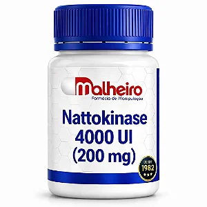 Nattokinase 4000 FU (200 mg) – Circulação e Saúde Cardiovascular