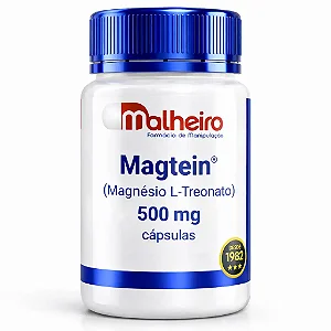 Magtein® (Magnésio L-Treonato) 500 mg – Suporte Cognitivo e Memória