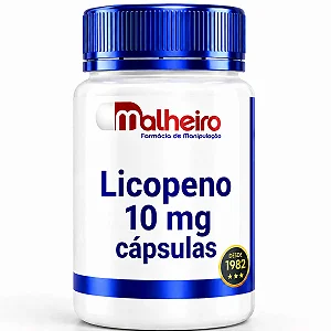 Licopeno 10 mg – Antioxidante Natural para Saúde Celular e Prostática