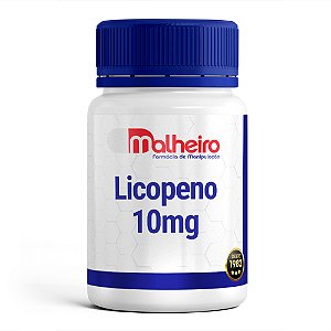 Licopeno 10 mg – Antioxidante Natural para Saúde Celular e Prostática