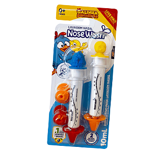 NoseWash Pack Duplo 10mL Galinha Pintadinha e Pintinho