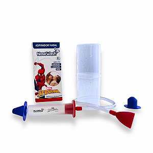 NoseWash Aspirador Nasal Spider-Man