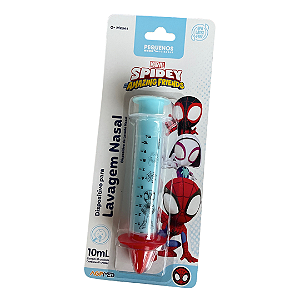 Pequenos Cuidados Dispositivo para Lavagem Nasal 10mL Spidey and His Amazing Friends
