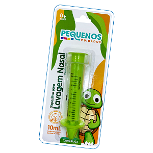 Pequenos Cuidados Dispositivo para Lavagem Nasal 10mL Tartaruga