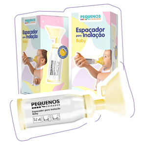 Pequenos Cuidados Espaçador para Inalação Baby