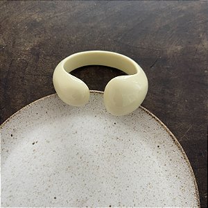 Bracelete De Resina Gota - Off