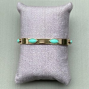 Bracelete Lam - Turquesa