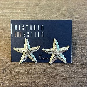 Brinco Estrela do Mar - M - Dourado