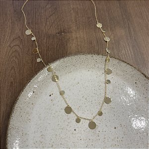 Colar Corrente Confete Duplo - Longo