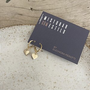 Argola Betina Coração