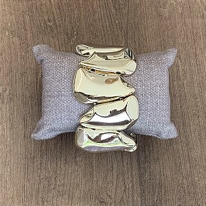 Bracelete Helena Irregular - Dourado