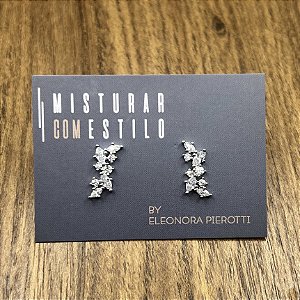 Ear Cuff Mini Navetes - Ródio