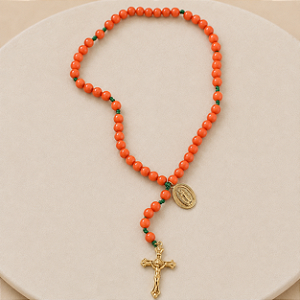 Terço N. S. de Guadalupe - Laranja