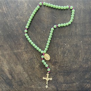 Terço N. S. de Guadalupe - Verde