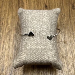 Bracelete Amore Duplo - Ródio