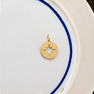 Medalha Estrela Oito Pontas - M
