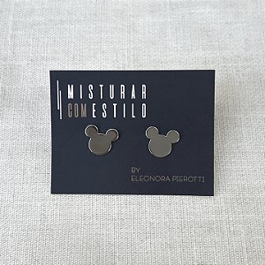 Brinco Mickey - P - Ródio