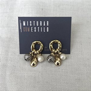 Brinco Joana - Pérola Shell