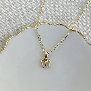 Choker Infantil Borboleta - Cristal